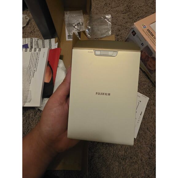 Fujifilm Instax Share SP-2 Mobile Printer (Gold) - Picture 1 of 6